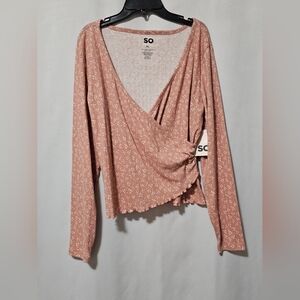 NWT SO Floral Top